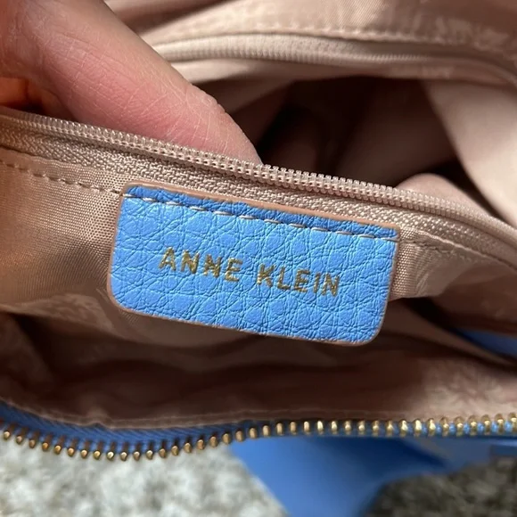 Anne Klein | Blue Tassel Crossbody Purse - Picture 6 of 7